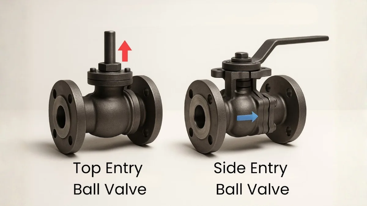 How to Choose: Side Entry vs Top Entry Ball Valve| CTGV